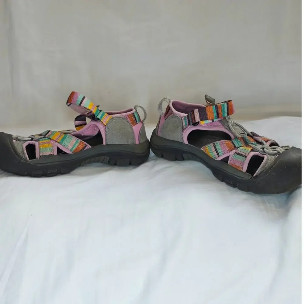 KEEN Newport H2 Sandals Kids US 13 EU 31 Pink Multicolor Waterproof Shoes